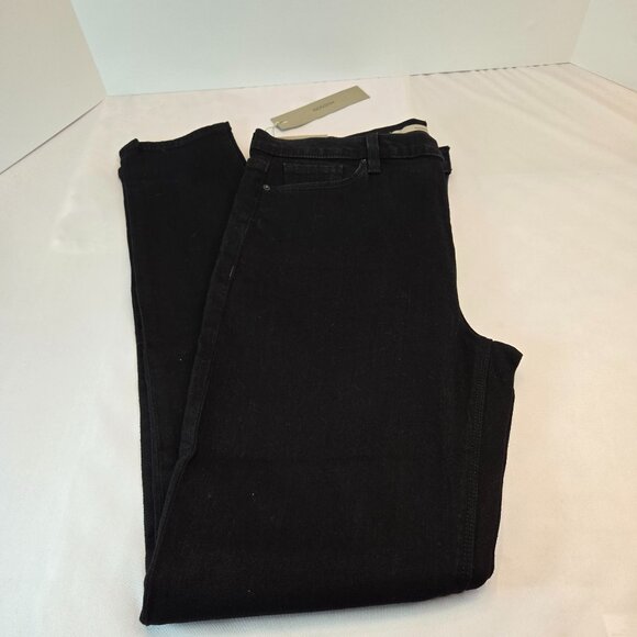 HUDSON Nico Mid-Rise Super Skinny Jean Sz 31 Black - Picture 7 of 14